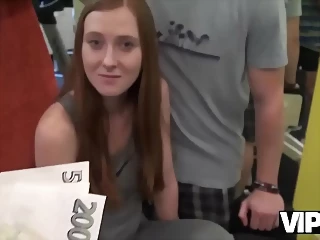 Cute Amateur Blows A Cock And Gets Banged In Office